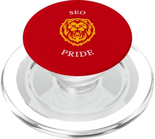 SEO-Design, SEO-Stolz, Löwe PopSockets PopGrip für MagSafe SEO-Design, SEO-Stolz, Löwe PopSockets PopGrip für MagSafe von SEO Stuff