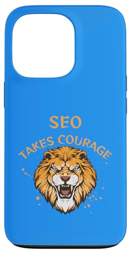 SEO Design, SEO braucht Mut, Löwe Hülle für iPhone 13 Pro SEO Design, SEO braucht Mut, Löwe Hülle für iPhone 13 Pro von SEO Stuff