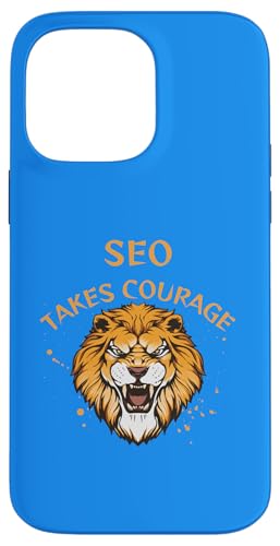 SEO Design, SEO braucht Mut, Löwe Hülle für iPhone 14 Pro Max SEO Design, SEO braucht Mut, Löwe Hülle für iPhone 14 Pro Max von SEO Stuff