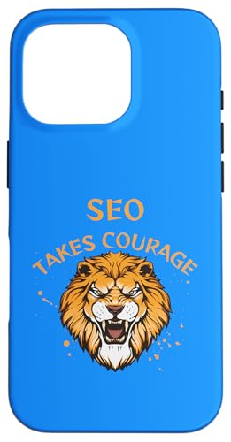 SEO Design, SEO braucht Mut, Löwe Hülle für iPhone 16 Pro SEO Design, SEO braucht Mut, Löwe Hülle für iPhone 16 Pro von SEO Stuff