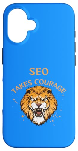 SEO Design, SEO braucht Mut, Löwe Hülle für iPhone 16 SEO Design, SEO braucht Mut, Löwe Hülle für iPhone 16 von SEO Stuff