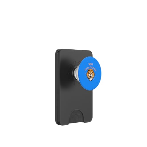 SEO Design, SEO braucht Mut, Löwe PopSockets PopWallet für MagSafe SEO Design, SEO braucht Mut, Löwe PopSockets PopWallet für MagSafe von SEO Stuff