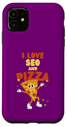 SEO-Design, ich liebe SEO und Pizza Hülle für iPhone 11 SEO-Design, ich liebe SEO und Pizza Hülle für iPhone 11 von SEO Stuff