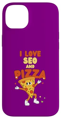 SEO-Design, ich liebe SEO und Pizza Hülle für iPhone 14 Plus SEO-Design, ich liebe SEO und Pizza Hülle für iPhone 14 Plus von SEO Stuff