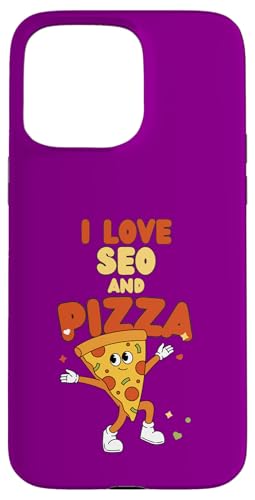 SEO-Design, ich liebe SEO und Pizza Hülle für iPhone 15 Pro Max SEO-Design, ich liebe SEO und Pizza Hülle für iPhone 15 Pro Max von SEO Stuff