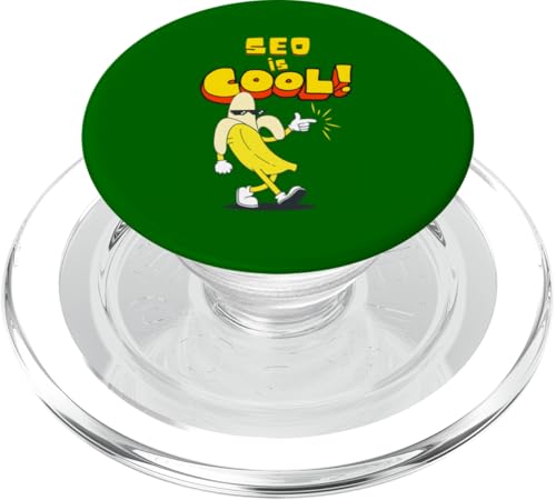 SEO ist cool, Banana PopSockets PopGrip für MagSafe von SEO Stuff