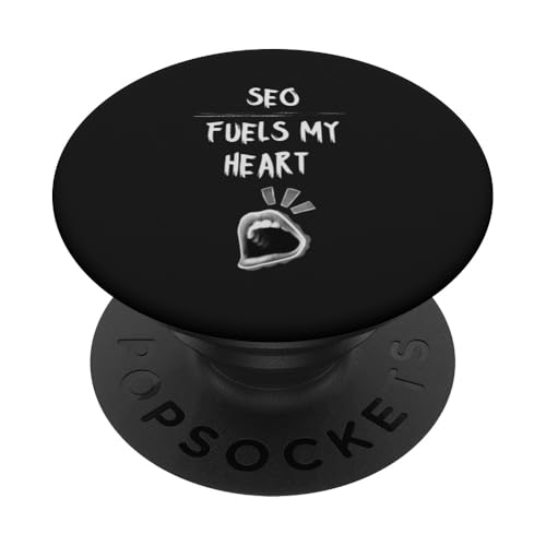 SEO treibt mein Herz an PopSockets Klebender PopGrip von SEO Stuff