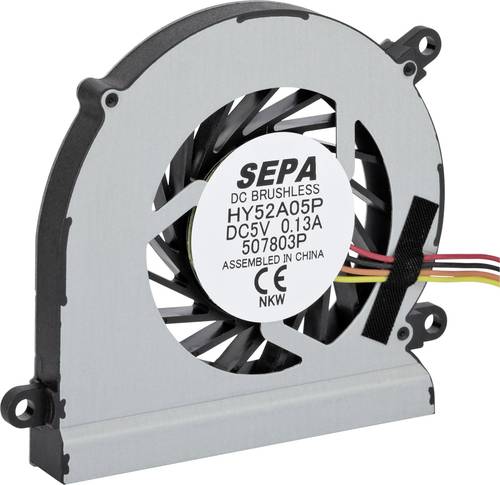 SEPA HY52A05PSE25AP00 Axiallüfter 5 V/DC 4.5 m³/h (L x B x H) 52 x 52 x 8mm von SEPA