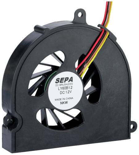 SEPA LY60B12FSEXXA Radiallüfter 12V 11.1 m³/h von SEPA