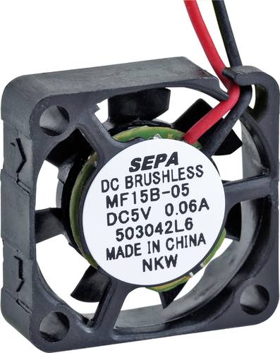 SEPA MF15B05 Axiallüfter 5 V/DC 0.7 m³/h (L x B x H) 15 x 15 x 4.5mm von SEPA