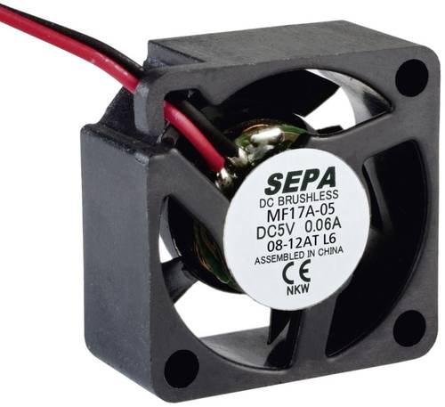 SEPA MF17A05 Axiallüfter 5 V/DC 0.9 m³/h (L x B x H) 17 x 8 x 17mm von SEPA