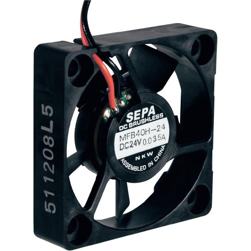 SEPA MFB40H12 Axiallüfter 12V/DC 185L/min LxBxH 40x40x10mm SEPA MFB40H12 Axiallüfter 12V/DC 185L/min LxBxH 40x40x10mm von SEPA