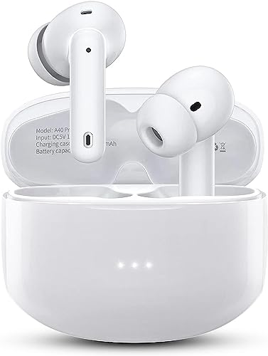 SER FLYMON In-Ear Ohrhörer mit HD Mikrofon, Kopfhörer Kabellos Bluetooth HiFi Stereoklang, Wireless Earbuds IPX7 Wasserdicht, Wireless Kopfhörer 30h Spielzeit, Touch Control für iPhone/Android SER FLYMON In-Ear Ohrhörer mit HD Mikrofon, Kopfhörer Kabellos Bluetooth HiFi Stereoklang, Wireless Earbuds IPX7 Wasserdicht, Wireless Kopfhörer 30h Spielzeit, Touch Control für iPhone/Android von SER FLYMON