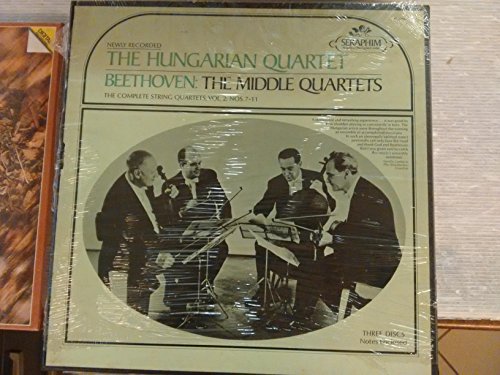 Beethoven: The Middle Quartets nos. 7-11 - Hungarian Quartet - 3 VINYLS LP SERAPHIM IC 6006 von SERAPHIM