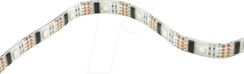 LED WS2801 5M - LED-Streifen, digital RGB, 5000 mm, IP65 von SERTRONICS
