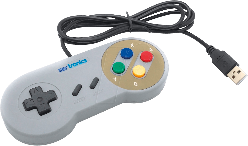 RPI CTRLR SNES - Raspberry Pi - Controller SNES-Design von SERTRONICS