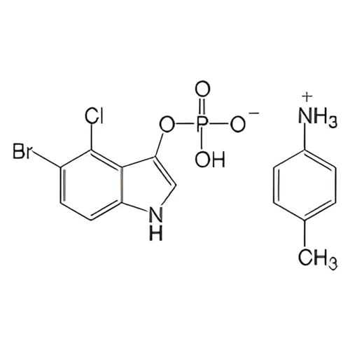 SERVA SV-0018 5-Brom-4-Chlor-3-Indolyl-Phosphat P-Toluidinsalz Reinst, 500mg Gewicht von SERVA