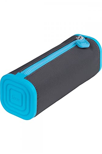 SERVE Prismo Federmäppchen, quadratisch, Dunkelgrau und Neonblau SERVE Prismo Federmäppchen, quadratisch, Dunkelgrau und Neonblau von SERVE