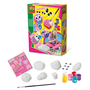 SES Creative® Bastelset Steine bemalen mehrfarbig von SES Creative®