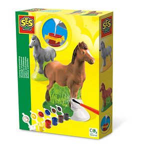 SES Creative® Gipsgießen-Set Pferd mehrfarbig von SES Creative®