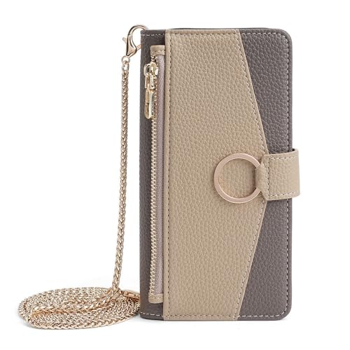 SETNGB Kartenhalter Flip Cover Stand Schutzhülle für iPhone 11 12 13 14 15 16 Pro Max 14 15 16 Plus Lanyard Stoßfeste Schutzhülle, grau, für iPhone 16 Plus SETNGB Kartenhalter Flip Cover Stand Schutzhülle für iPhone 11 12 13 14 15 16 Pro Max 14 15 16 Plus Lanyard Stoßfeste Schutzhülle, grau, für iPhone 16 Plus von SETNGB