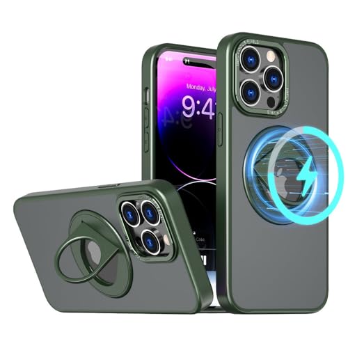 SETNGB Magnetische drehbare Ring-Telefonhülle, geeignet für iPhone 16 15 14 13 12 11 Pro Max 14 15 16 Plus, Anti-Drop-Schutzhülle, grün, für iPhone 16 Plus SETNGB Magnetische drehbare Ring-Telefonhülle, geeignet für iPhone 16 15 14 13 12 11 Pro Max 14 15 16 Plus, Anti-Drop-Schutzhülle, grün, für iPhone 16 Plus von SETNGB