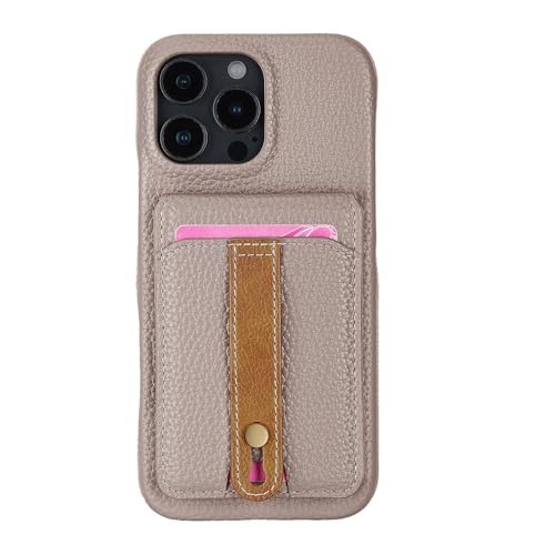 SETNGB Ring Lederhalterung Kartenhalter Anti-Fall-Hülle für iPhone 11 12 13 14 15 16 Pro Max 14 15 16 Plus stoßfeste Schutzhülle, grau, für iPhone 16 Plus SETNGB Ring Lederhalterung Kartenhalter Anti-Fall-Hülle für iPhone 11 12 13 14 15 16 Pro Max 14 15 16 Plus stoßfeste Schutzhülle, grau, für iPhone 16 Plus von SETNGB