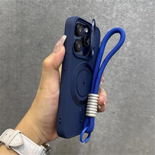 SETNGB Silikon-Anti-Fall-Objektivhalterung, magnetische Schutzhülle für iPhone 12 13 14 15 16 Pro Max, kabelloses Ladeband, stoßfeste Schutzhülle, Dunkelblau, für iPhone 16 Pro SETNGB Silikon-Anti-Fall-Objektivhalterung, magnetische Schutzhülle für iPhone 12 13 14 15 16 Pro Max, kabelloses Ladeband, stoßfeste Schutzhülle, Dunkelblau, für iPhone 16 Pro von SETNGB