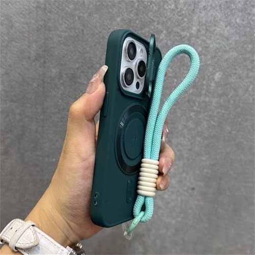SETNGB Silikon-Anti-Fall-Objektivhalterung, magnetische Schutzhülle für iPhone 12 13 14 15 16 Pro Max, kabelloses Ladeband, stoßfeste Schutzhülle, Hellgrün, für iPhone 14 SETNGB Silikon-Anti-Fall-Objektivhalterung, magnetische Schutzhülle für iPhone 12 13 14 15 16 Pro Max, kabelloses Ladeband, stoßfeste Schutzhülle, Hellgrün, für iPhone 14 von SETNGB