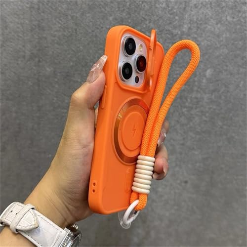 SETNGB Silikon-Anti-Fall-Objektivhalterung, magnetische Schutzhülle für iPhone 12 13 14 15 16 Pro Max, kabelloses Ladeband, stoßfeste Schutzhülle, orange, für iPhone 13 SETNGB Silikon-Anti-Fall-Objektivhalterung, magnetische Schutzhülle für iPhone 12 13 14 15 16 Pro Max, kabelloses Ladeband, stoßfeste Schutzhülle, orange, für iPhone 13 von SETNGB