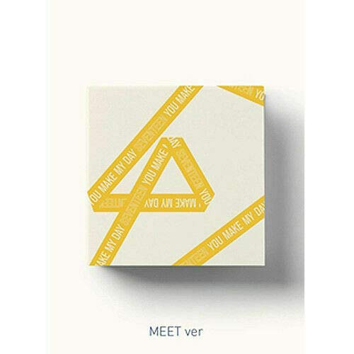 SEVENTEEN [YOU MAKE MY DAY] 5th Mini Album [ MEET ] Ver. CD+PhotoBook+Lyrics+PhotoCard+Tracking Number von SEVENTEEN