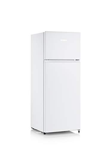 SEVERIN Doppeltür-Kühl-/Gefrierschrank, C, 2 x höhenverstellbare Abstellflächen, große Veggiebox, extrem leise - 40 dB, 197 L Nutzinhalt, weiß, DT 8760 SEVERIN Doppeltür-Kühl-/Gefrierschrank, C, 2 x höhenverstellbare Abstellflächen, große Veggiebox, extrem leise - 40 dB, 197 L Nutzinhalt, weiß, DT 8760 von SEVERIN
