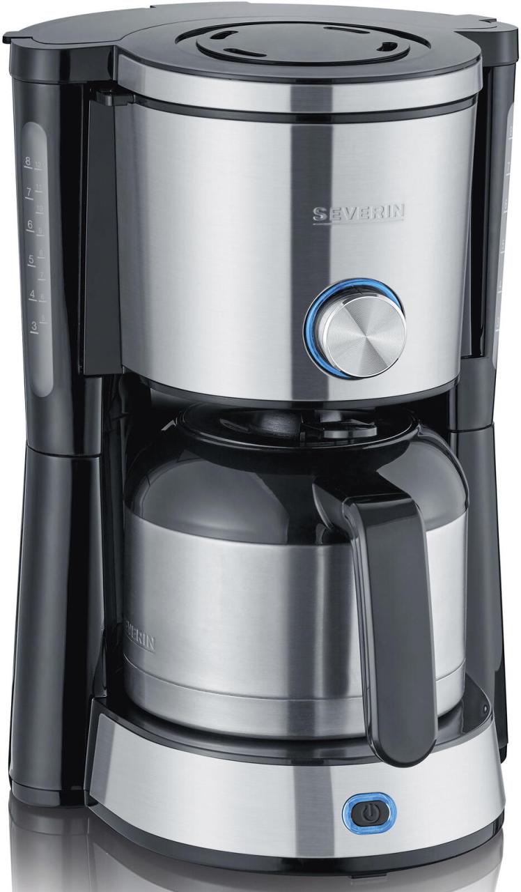 SEVERIN KA4845 Kaffeemaschine schwarz/Edelstahl von SEVERIN
