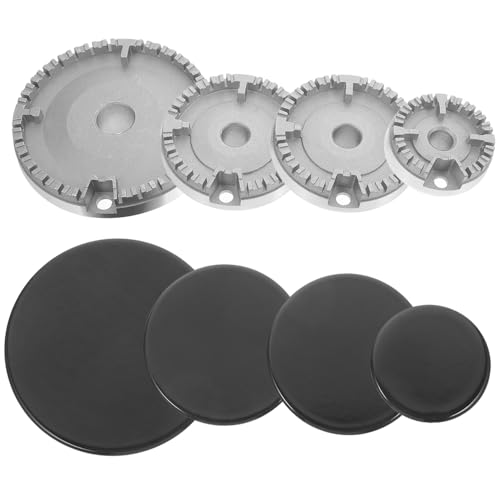 SEWACC 1 Set Herdzubehör Für Küchendüsen Universeller Ersatz Gasherd Herdkopfelement Gasbrenner Herdplattenbrenner Gasherd Brennerkappen Gaskochfeldabdeckung Multipack Aluminium SEWACC 1 Set Herdzubehör Für Küchendüsen Universeller Ersatz Gasherd Herdkopfelement Gasbrenner Herdplattenbrenner Gasherd Brennerkappen Gaskochfeldabdeckung Multipack Aluminium von SEWACC