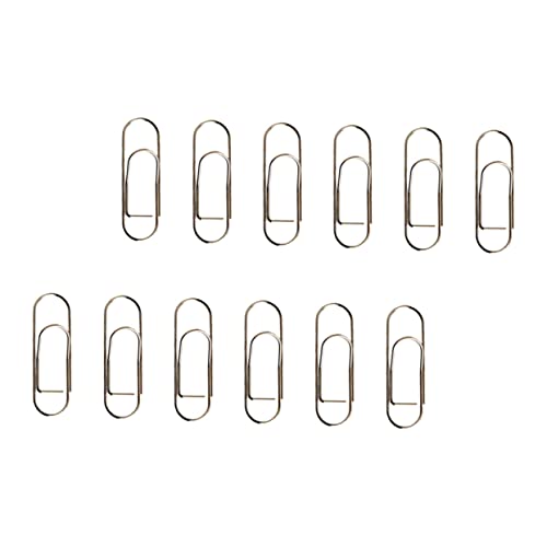 SEWACC 12 Stück Stifthalter angehen Büroklammer Kleine Papierklammern Stiftclips groß Weiß Bleistift Papierclips Federhalter-Clip Aktenklammern Überlagerungspapierklammern Silber SEWACC 12 Stück Stifthalter angehen Büroklammer Kleine Papierklammern Stiftclips groß Weiß Bleistift Papierclips Federhalter-Clip Aktenklammern Überlagerungspapierklammern Silber von SEWACC