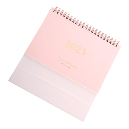 SEWACC 2023 Tischkalender Multifunktions Monatskalender Büroplankalender Dekorativer Monatskalender Bürozubehör Multifunktions Tischkalender Wohnaccessoire Rosa Papier SEWACC 2023 Tischkalender Multifunktions Monatskalender Büroplankalender Dekorativer Monatskalender Bürozubehör Multifunktions Tischkalender Wohnaccessoire Rosa Papier von SEWACC