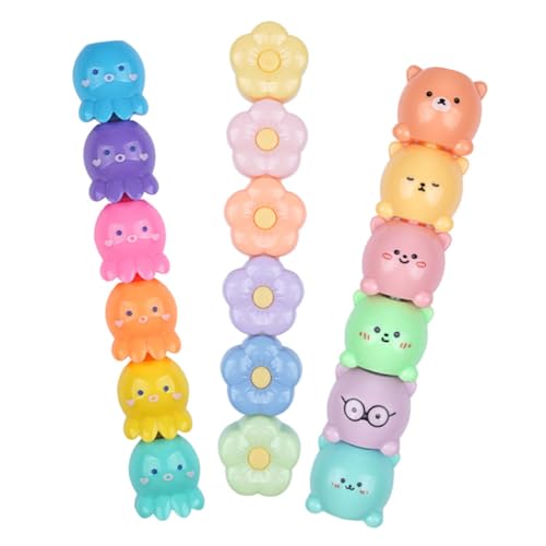 SEWACC 3 Sätze Cartoon-textmarker Neuheitstifte Pastellmarker Gel Markierungen Karikatur Teller Platte Pastell-textmarker Süße Stifte Schreibwaren Mini Süßes Stationäres Funkeln Plastik SEWACC 3 Sätze Cartoon-textmarker Neuheitstifte Pastellmarker Gel Markierungen Karikatur Teller Platte Pastell-textmarker Süße Stifte Schreibwaren Mini Süßes Stationäres Funkeln Plastik von SEWACC