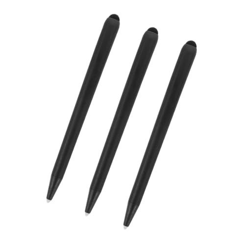SEWACC 3 Stück Elektronischer Whiteboard-Stift Nachfüllungen Tablette Fire Tablet-Stift multifunktionswerkzeug multi tools Touchpen für Touchscreen Universeller Stiftstift Abs Black von SEWACC