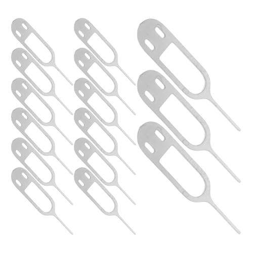 SEWACC 50 Stück SIM-Karten-Auswerferwerkzeug Aus Edelstahl 12 Mm Nadel SIM-Fach-Auswerferwerkzeug Handy-Zubehör SEWACC 50 Stück SIM-Karten-Auswerferwerkzeug Aus Edelstahl 12 Mm Nadel SIM-Fach-Auswerferwerkzeug Handy-Zubehör von SEWACC