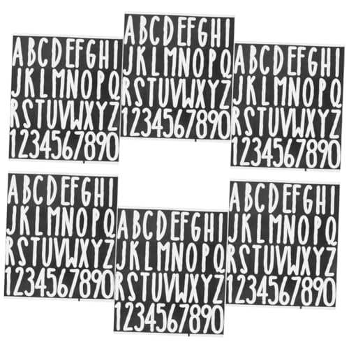 SEWACC Selbstklebende Buchstabenaufkleber Briefkastennummernaufkleber 5 1 cm Vinyl-Aufkleber Entfernbar Ölbeständig für Den Briefkasten Im Büro und Zu Hause 6 Blatt Set SEWACC Selbstklebende Buchstabenaufkleber Briefkastennummernaufkleber 5 1 cm Vinyl-Aufkleber Entfernbar Ölbeständig für Den Briefkasten Im Büro und Zu Hause 6 Blatt Set von SEWACC