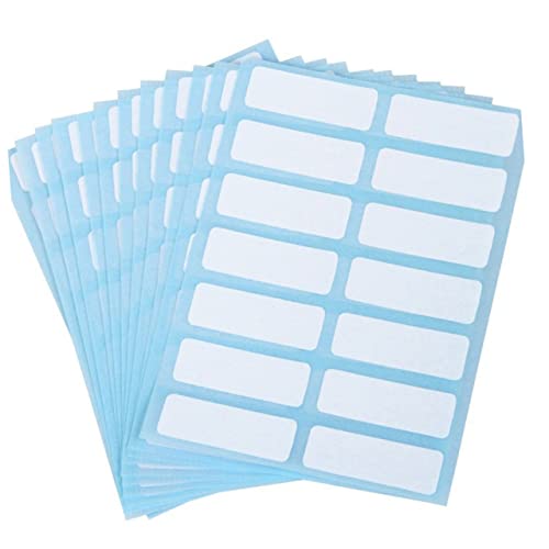 SEWACC 60 Blatt Selbstklebende Etiketten 13 X 38 Mm Blanko Aufkleberetiketten Für Selbstgemachte Büro- Schul- Und Küchenaufkleber Weiß SEWACC 60 Blatt Selbstklebende Etiketten 13 X 38 Mm Blanko Aufkleberetiketten Für Selbstgemachte Büro- Schul- Und Küchenaufkleber Weiß von SEWACC