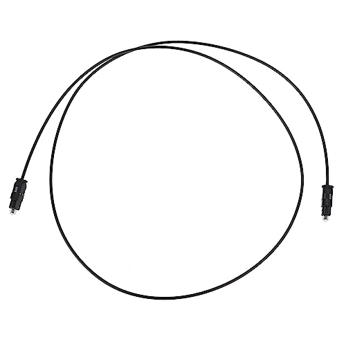 SEWACC 6Stücke Optisches Audiokabel Od Kabel für Spielekonsolen Heimkino Soundbar Pdif Digital Glasfaserkabel Stabile Audioübertragung von SEWACC