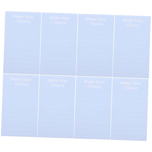 SEWACC 8St abreißbarer Notizblock notebooks The Notebook merkliste dä plan notebooke abnehmbare Etiketten Memo-Registerkarten Studenten planen Pads Lesen von Seitenmarkierungen Papier von SEWACC