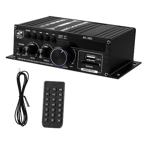 SEWACC Audio HiFi Stereo Receiver für Auto Zuhause Kompakt Langlebig Drahtlose Verbindung Hervorragende Klangqualität für Verschiedene Dekorationen SEWACC Audio HiFi Stereo Receiver für Auto Zuhause Kompakt Langlebig Drahtlose Verbindung Hervorragende Klangqualität für Verschiedene Dekorationen von SEWACC