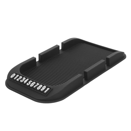 SEWACC Auto Armaturenbrett Ablage für Mobiltelefon rutschfeste Handyhalterung mit Praktischem Design für Schlüsselbund Sonnenbrillen Accessoire SEWACC Auto Armaturenbrett Ablage für Mobiltelefon rutschfeste Handyhalterung mit Praktischem Design für Schlüsselbund Sonnenbrillen Accessoire von SEWACC