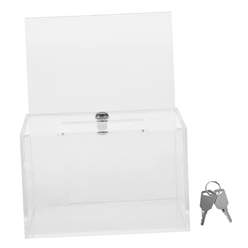 SEWACC Box Spendenbox Post Ausstellungsständer Umfragen Bargeld Feedback Großer Kartonschlitz Sammlerstücke Paket Abschließbarer Vorschlag Klare Vitrine Abstimmungsdeckel Umschlag SEWACC Box Spendenbox Post Ausstellungsständer Umfragen Bargeld Feedback Großer Kartonschlitz Sammlerstücke Paket Abschließbarer Vorschlag Klare Vitrine Abstimmungsdeckel Umschlag von SEWACC