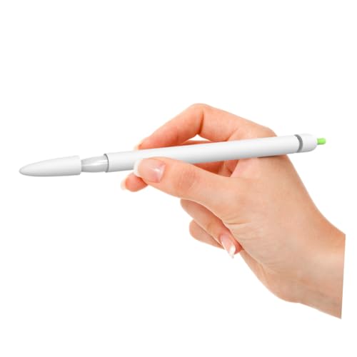 SEWACC Carrot Shaped Silicone Protective Cover für Pencil Antirutsch Stylus Grip Leicht Tragbar Schützt vor Kratzern Stößen Komfortable Handhabung Weiß SEWACC Carrot Shaped Silicone Protective Cover für Pencil Antirutsch Stylus Grip Leicht Tragbar Schützt vor Kratzern Stößen Komfortable Handhabung Weiß von SEWACC