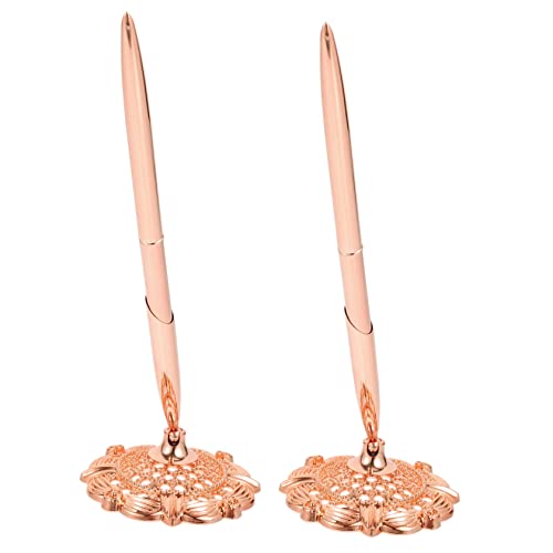 SEWACC Elegantes Kugelschreiber-set in Roségold 2er-pack Schreibstifte Glatte Tinte Für Business Hotel Und Bank SEWACC Elegantes Kugelschreiber-set in Roségold 2er-pack Schreibstifte Glatte Tinte Für Business Hotel Und Bank von SEWACC