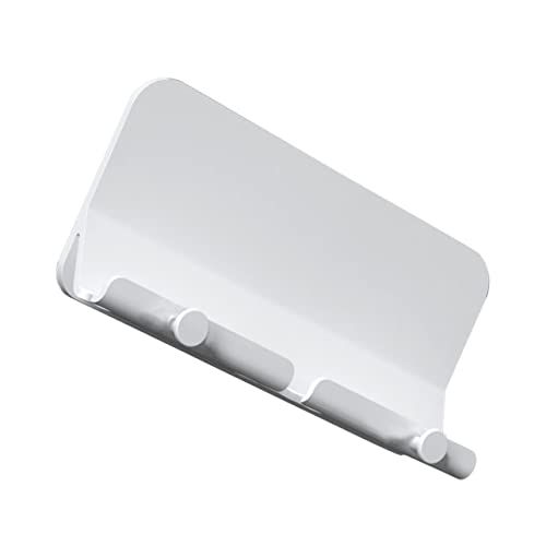 SEWACC Handy Ladeständer Wandhalterung Telefonhalter Für Die Wandmontage Selbstklebender Ladeständer Hakenständer Handy Wandhalterung Telefonhalter Weißer Kunststoff SEWACC Handy Ladeständer Wandhalterung Telefonhalter Für Die Wandmontage Selbstklebender Ladeständer Hakenständer Handy Wandhalterung Telefonhalter Weißer Kunststoff von SEWACC
