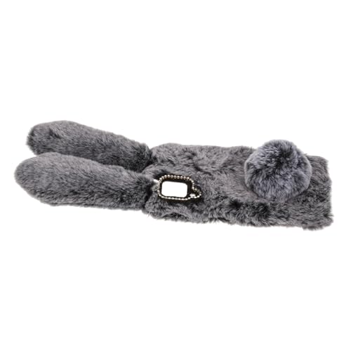 SEWACC Handyhülle Flauschige Hülle Handyhüllen Plüsch Hase Schutzhülle Handyhülle Deko Handyhülle Smartphone Hülle Furry Phone Strap Phone Cover Schutz Dunkelgrau SEWACC Handyhülle Flauschige Hülle Handyhüllen Plüsch Hase Schutzhülle Handyhülle Deko Handyhülle Smartphone Hülle Furry Phone Strap Phone Cover Schutz Dunkelgrau von SEWACC